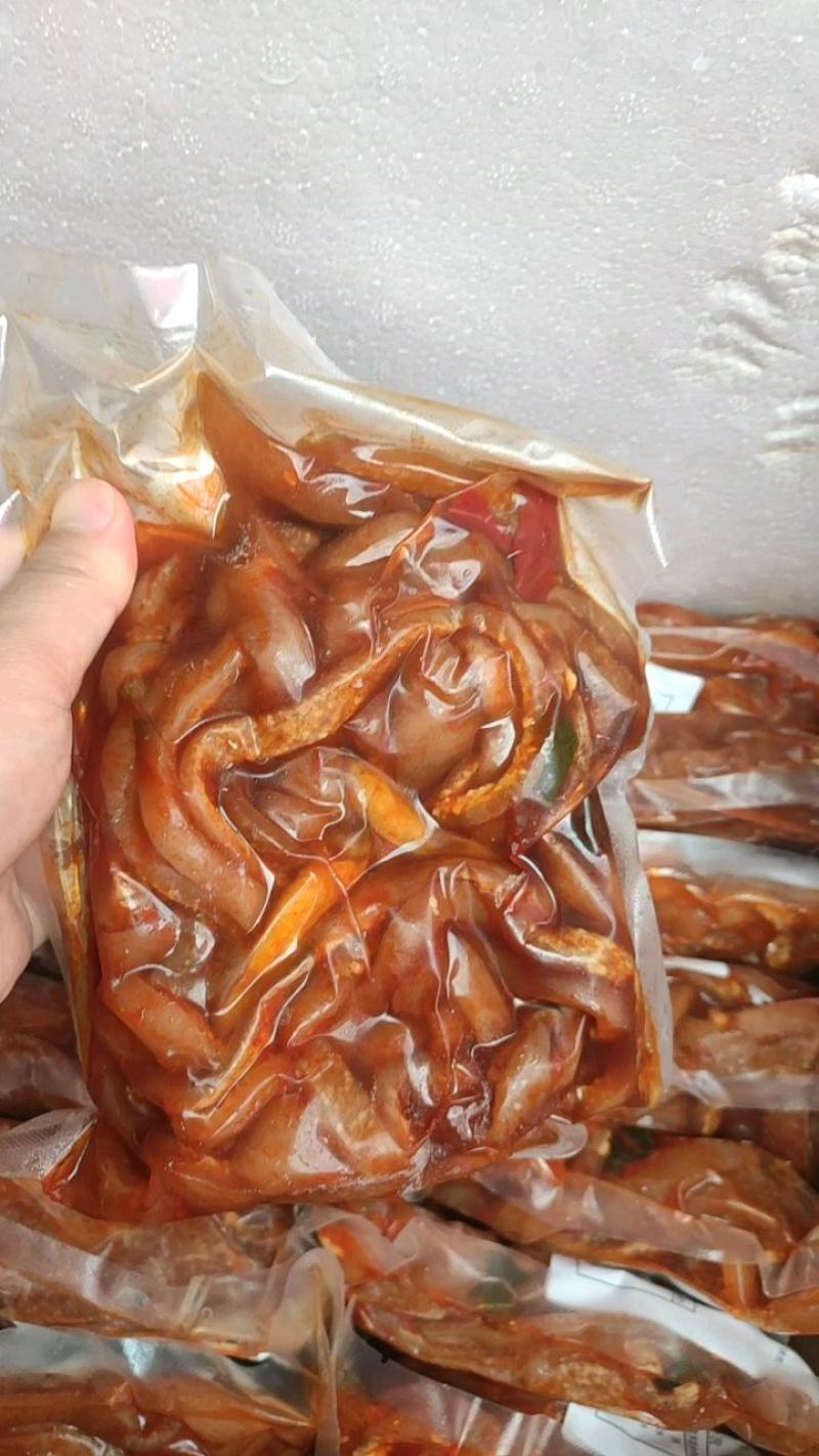 藤椒猪皮丝猪皮凉菜卤菜熟食预制菜价格美丽低成本操作简单