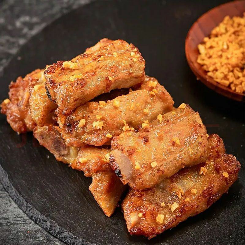 蒜香排骨油炸猪肋排猪排半成品冷冻腌制调理