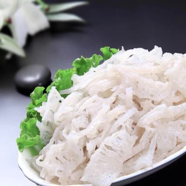 陕西安康雪魔芋魔芋干凉拌菜烹饪食品旅游特产火锅餐饮食材冻