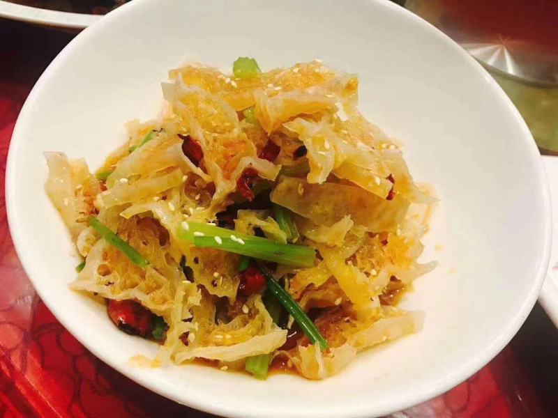 陕西安康雪魔芋魔芋干凉拌菜烹饪食品旅游特产火锅餐饮食材冻