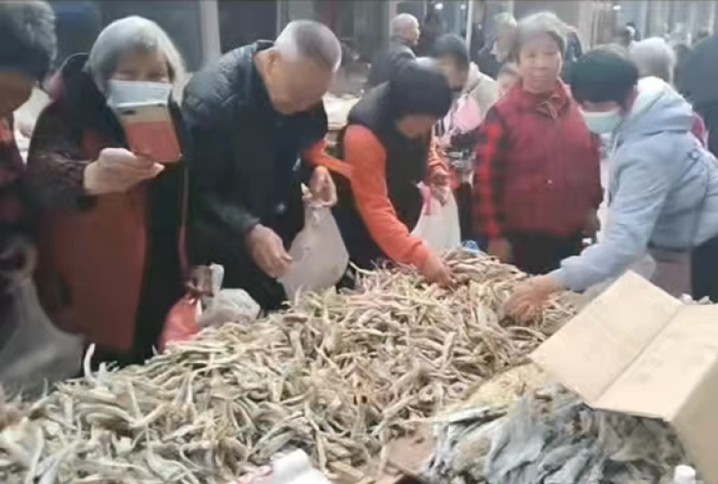 肉角鱼干展会地摊淡干肉角鱼干红娘鱼鲈鱼沙丁鱼