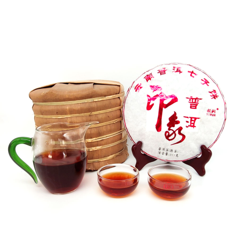 【普洱茶】优质普洱茶正宗古树印象熟茶