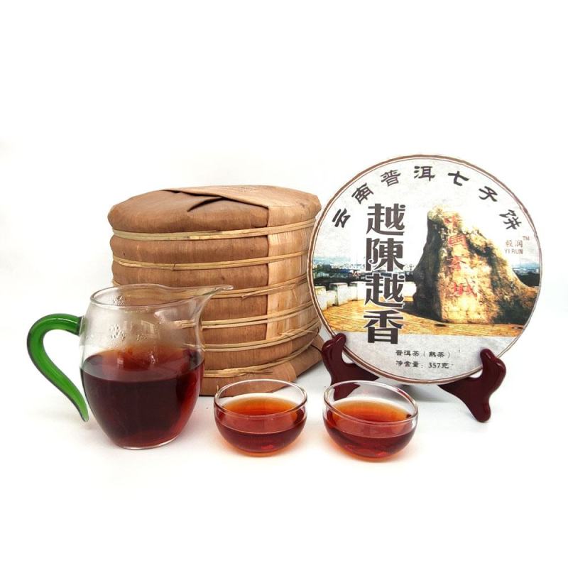 【普洱茶】优质普洱茶正宗古树熟茶越陈越香