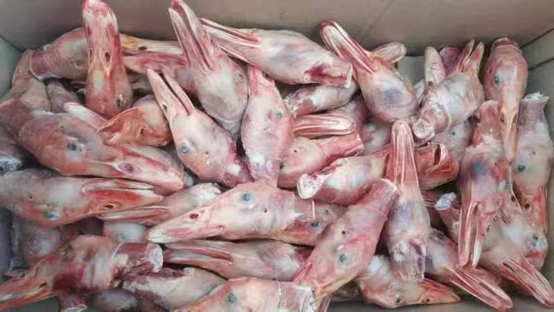 精品鸭头白条鸭头卤货加工厂专用长期有货质量保证