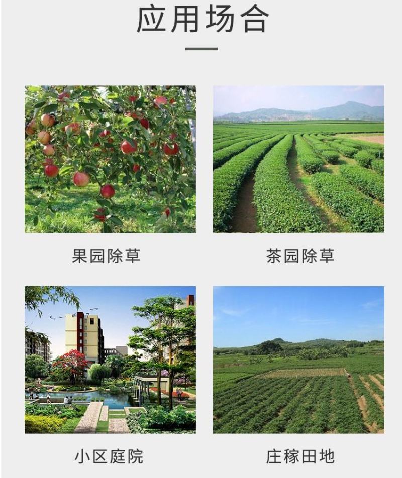安道麦一世闲41%草甘膦异丙胺盐烂根杂草果园除草剂