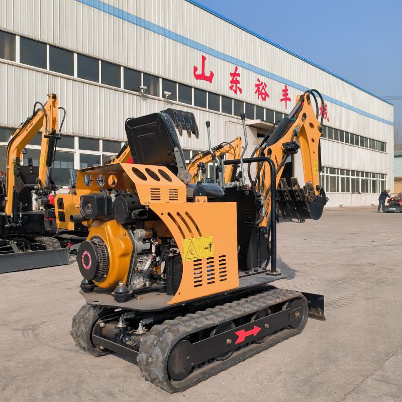 农用家用08小型挖机质量好，发货快车身小巧操控灵活