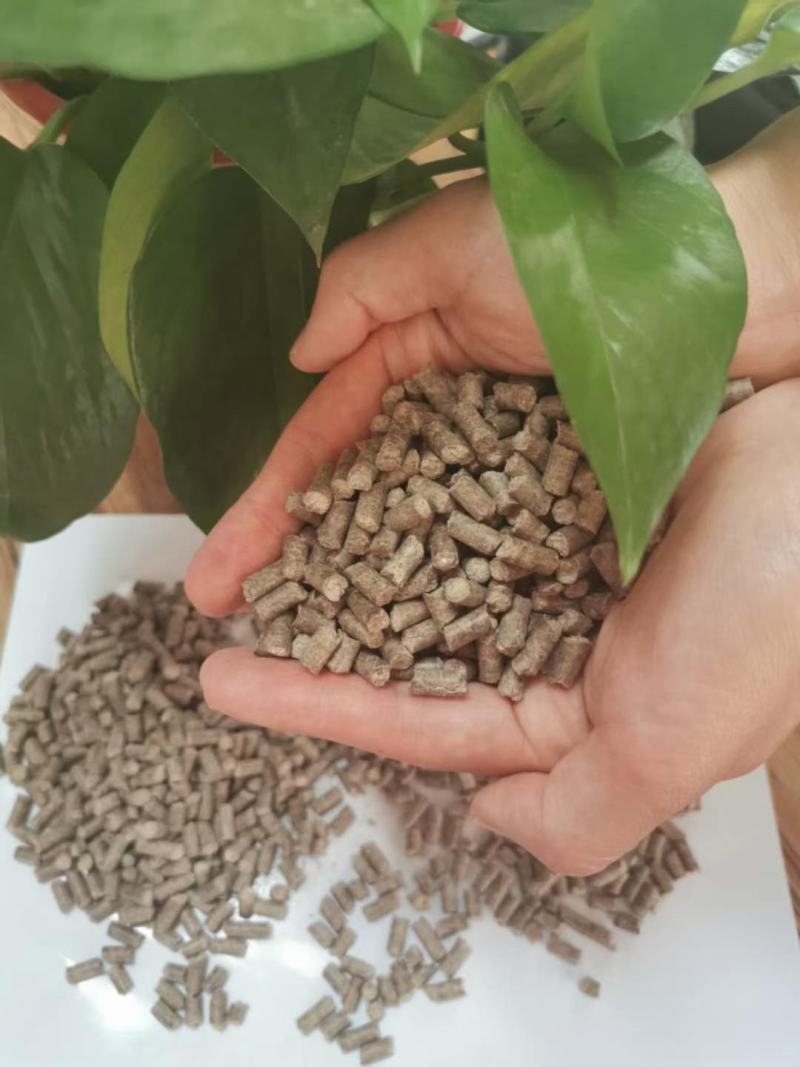 富硒豆粕有机菌肥发酵大豆粉剂柱状生物菌肥现货