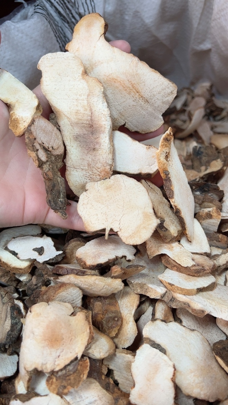 广东紫金本地土茯苓干片，白肉粉质，无硫，足干