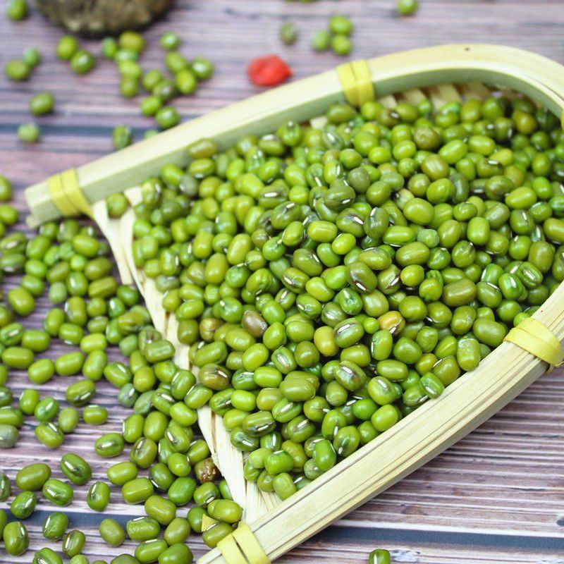 明绿豆新货农家自产小绿豆去皮脱皮绿豆糕饼绿豆汤材料新鲜豆