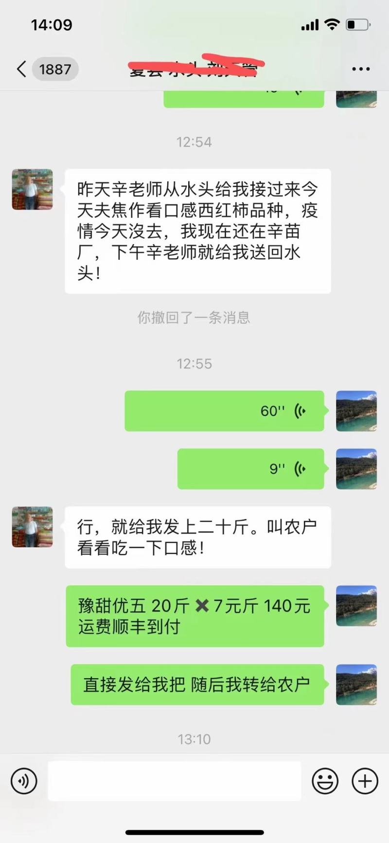 豫甜优五优质番茄种子大果型囗感好粉沙瓤无型大果280克