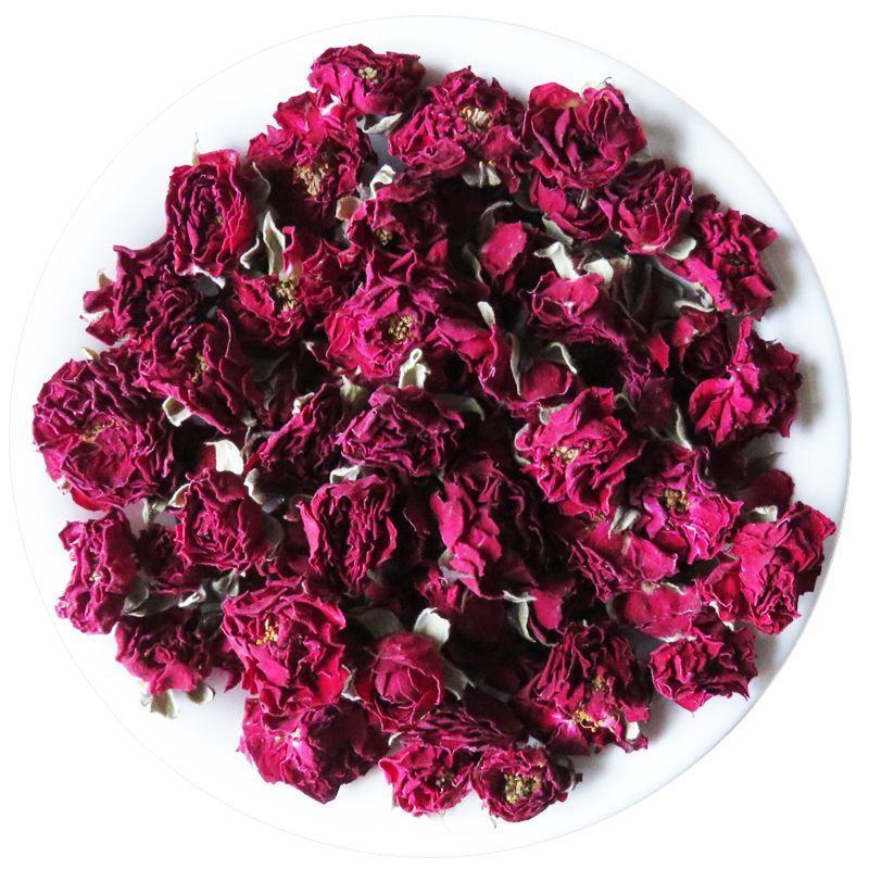 金边玫瑰云南金边玫瑰花茶金边花冠金边花蕾