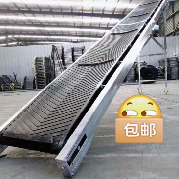 小型输送机折叠式防滑皮带上货卸货神器