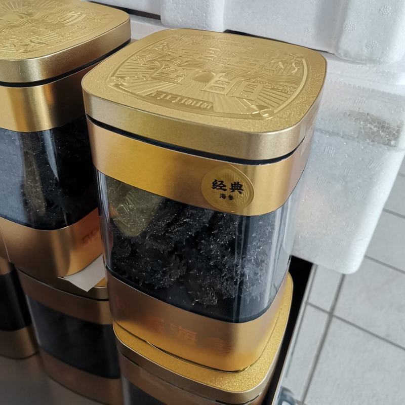 海参干参鲜食海参大连渤海湾刺身