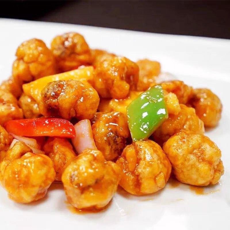 整箱咕噜肉5斤*4包/箱半成品咕咾肉方便菜快餐