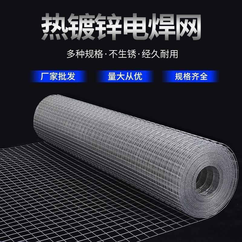 养殖网围栏阳台防护网热镀锌铁丝网果园防护钢丝网护栏网格电
