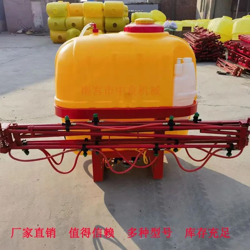 农用四轮拖拉机后置喷杆打药机悬挂式喷药机