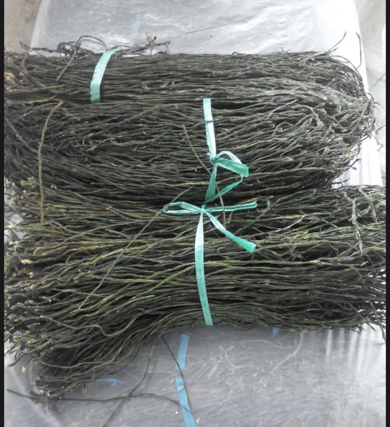 烘干豆角（颜色漂亮无色素）搜：才建干菜批发销售