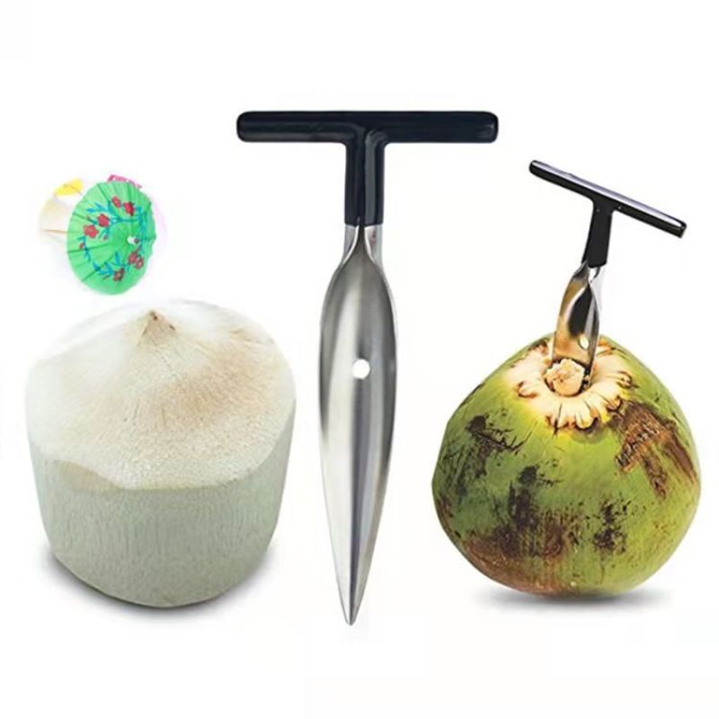 开椰子神器椰子开孔开口器椰子开壳器椰子刀壳工具椰青开孔开