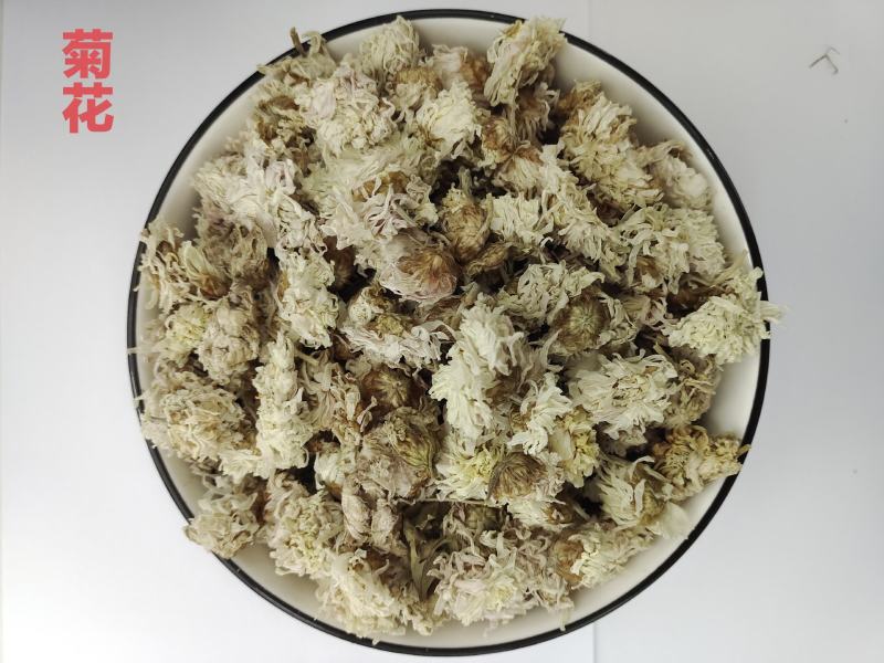 菊花，白菊花，药用菊花，产地河北无硫【贤帅药材批发商行】