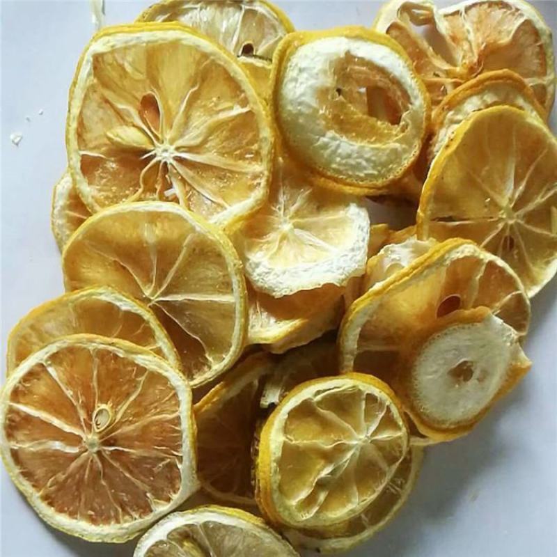 工厂批发柠檬片批发烘干柠檬干片花草茶大片瓶装优质柠檬片代