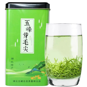 新茶湖北宜昌五峰毛尖春茶芽毛尖茶叶明前嫩芽栗香耐泡