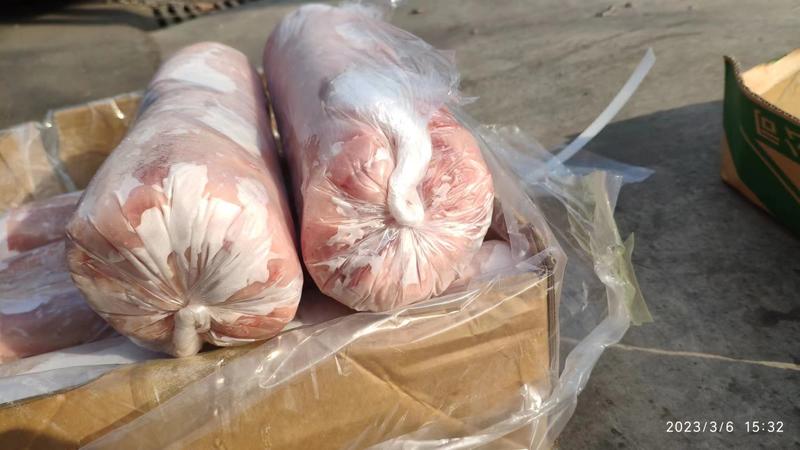 三号肉猪里脊肉，10公斤一件(6根左右）国产肥猪三号肉卷