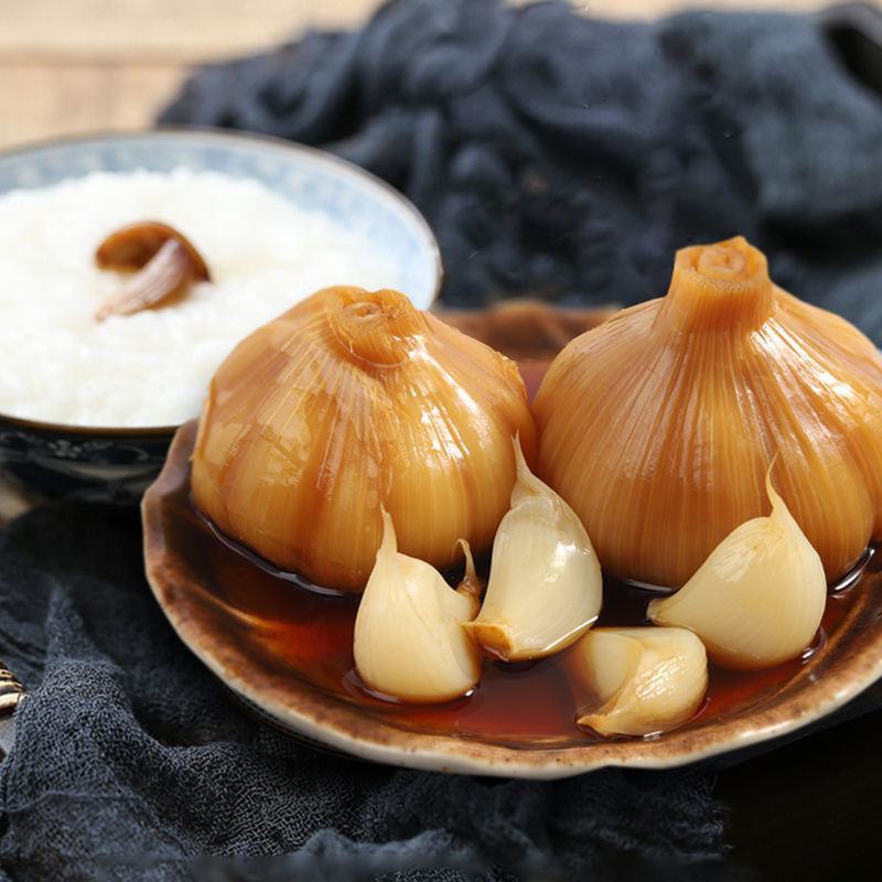 糖醋蒜1500克糖蒜泡菜腌泡大蒜头山东金乡甜蒜自制农家咸