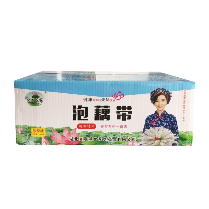 洪湖特产泡椒藕带整箱20包批发商用酸辣泡藕带藕芽藕尖湖北