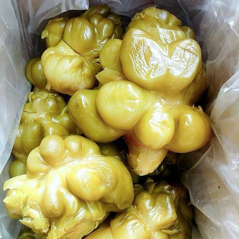 重庆涪陵优质榨菜头400g/5斤整颗红油榨菜下饭菜咸