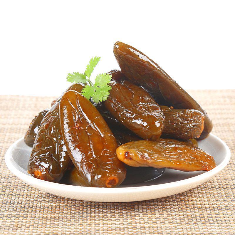 油焖港椒即食腌辣椒咸菜开胃下酒菜酱菜油泡辣椒佐餐下饭菜油