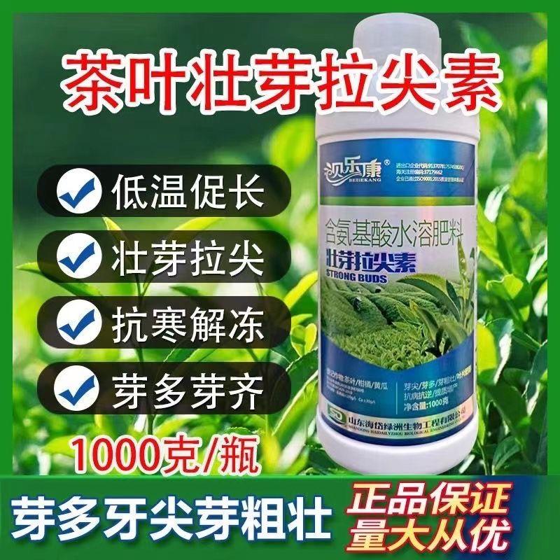 茶叶催芽叶面肥壮芽拉尖素茶叶用含氨基酸叶面肥芽多芽壮