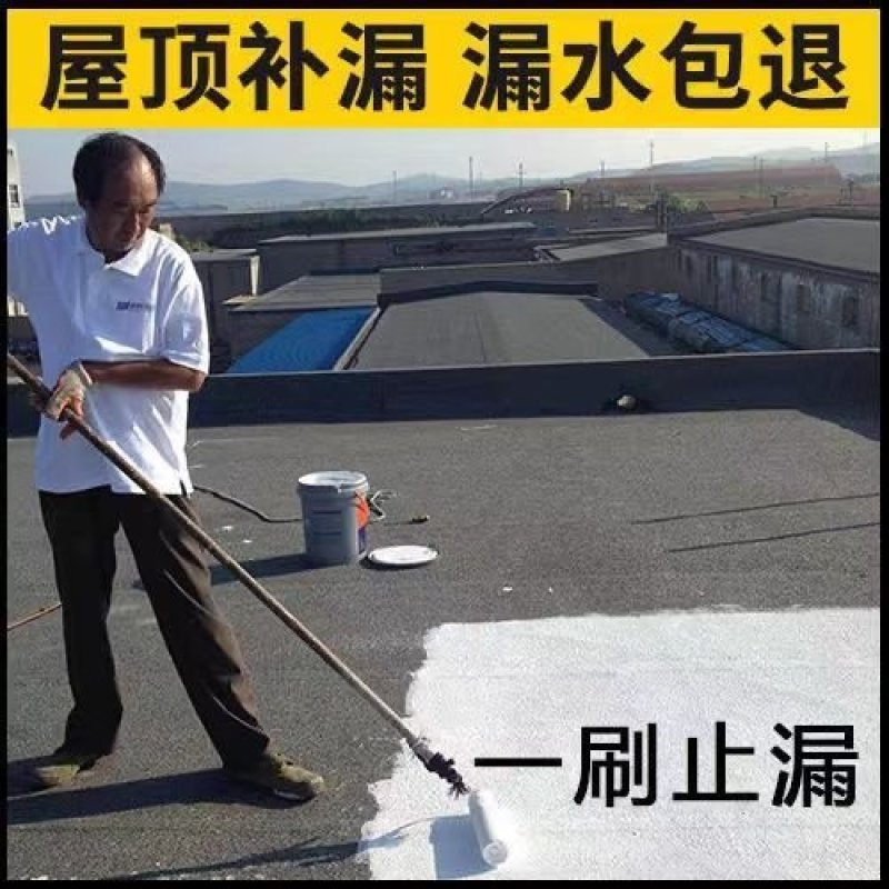 防水补漏屋顶房顶裂缝漏水防水材料楼顶防水涂料胶防水胶聚