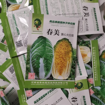 春美早春黄心白菜种子早熟炮弹型高抗病毒病霜霉病