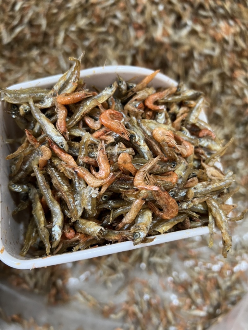 小鱼小虾油炸无盐不苦河虾河鱼公鱼批发量大优惠