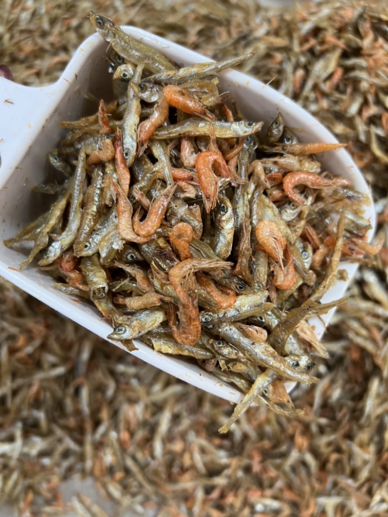 小鱼小虾油炸无盐不苦河虾河鱼公鱼批发量大优惠