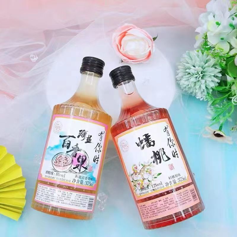 贵州清镇市青梅酒西梅酒蟠桃酒等375ml6种口味！