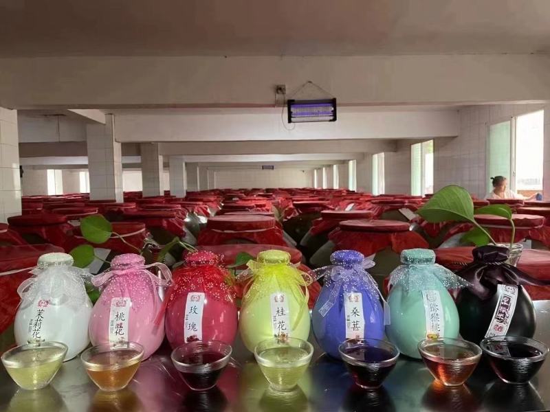 贵州糯米酒桂花酒芒果酸奶酒桃花酒120多个口味