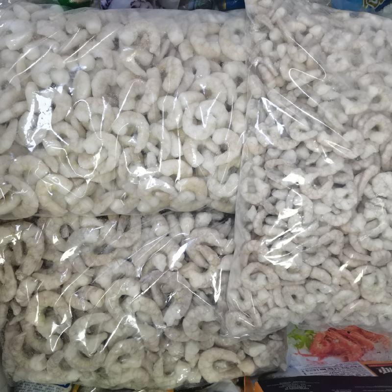 干冰青虾仁。