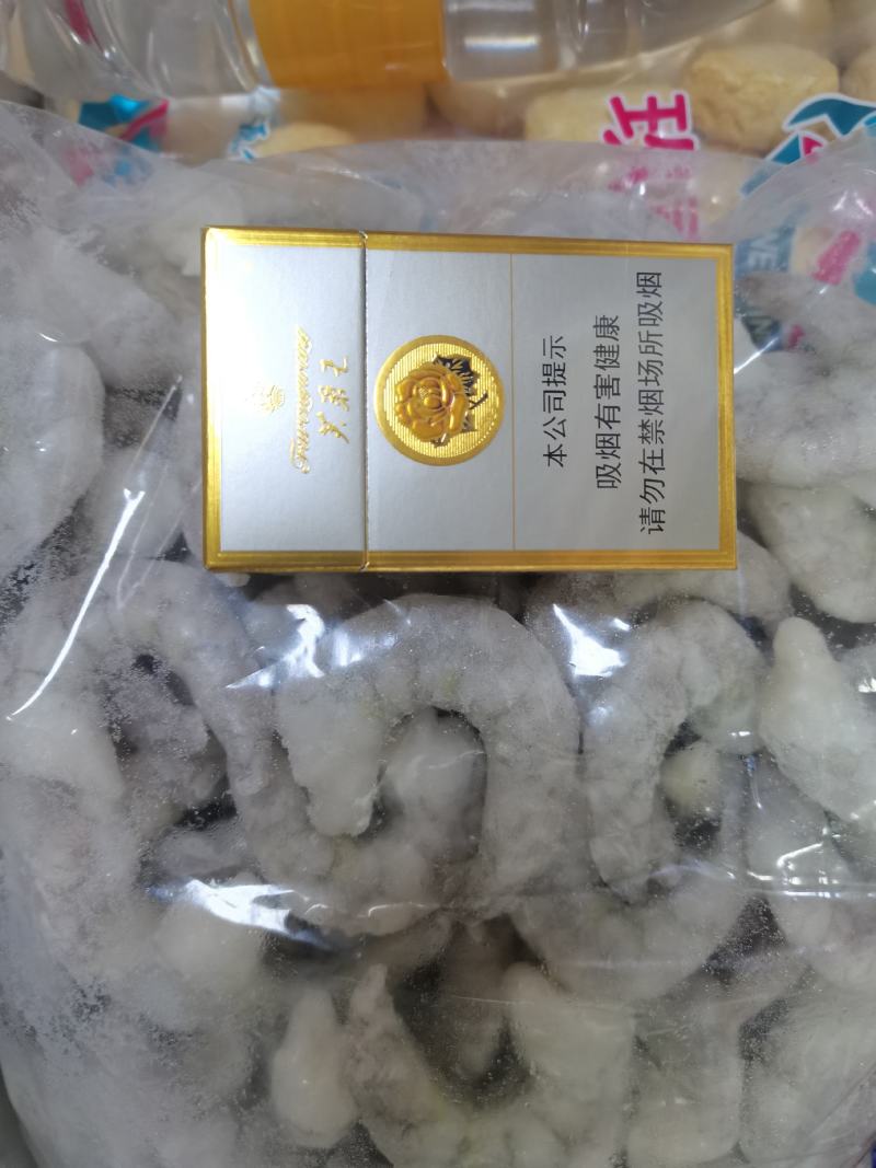 干冰青虾仁。