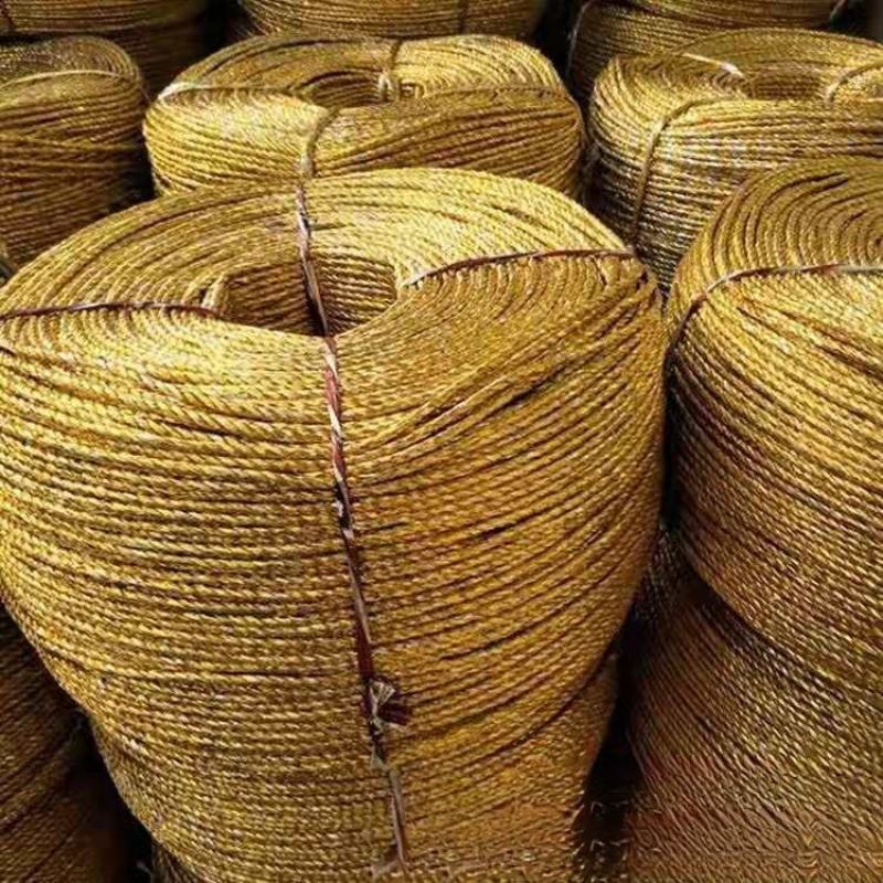 黄金绳金银绳大棚压膜绳子废纸打包绳捆绑扎包塑料绳耐老化