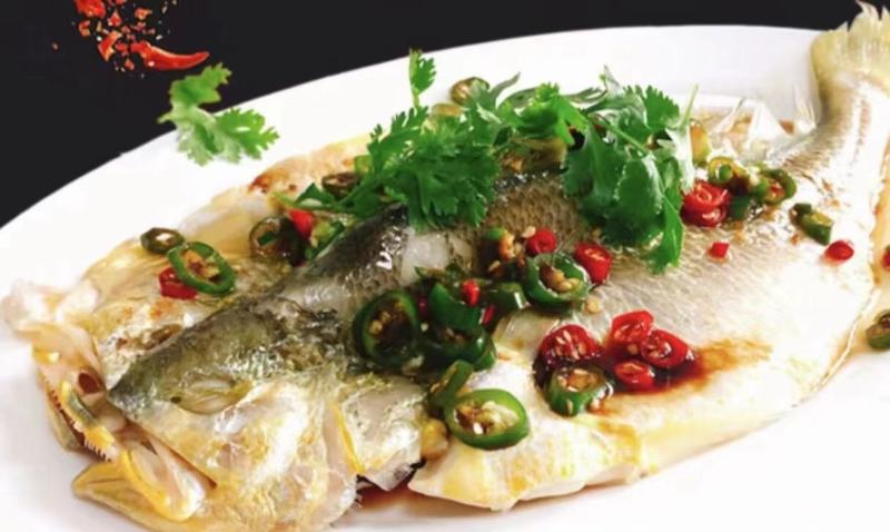 大黄鱼1斤起批条冻鱼，一斤左右，活鱼制作一手货源