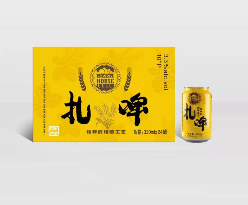 500*12罐扎啤10度3.3精酿扎啤.一区一代厂家招商