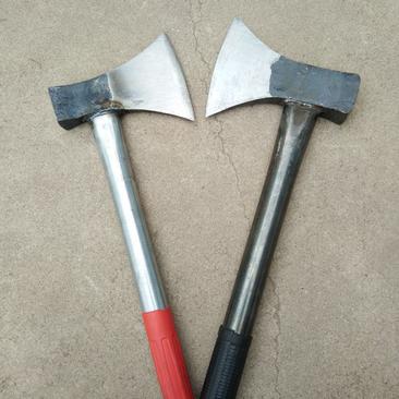 采伐斧木工斧子轨道钢锻打斧子砍树劈柴工具家用锻打斧子