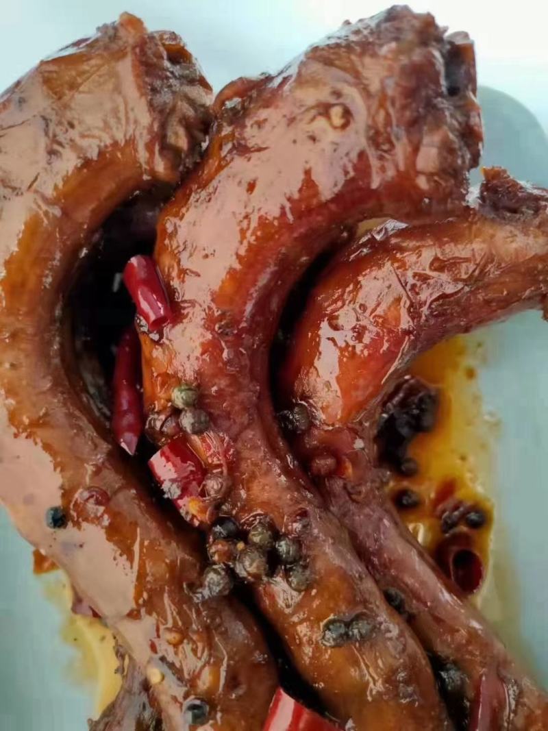 商用周黑鸭口味麻辣鸭脖鸭货摆摊开店必备美食