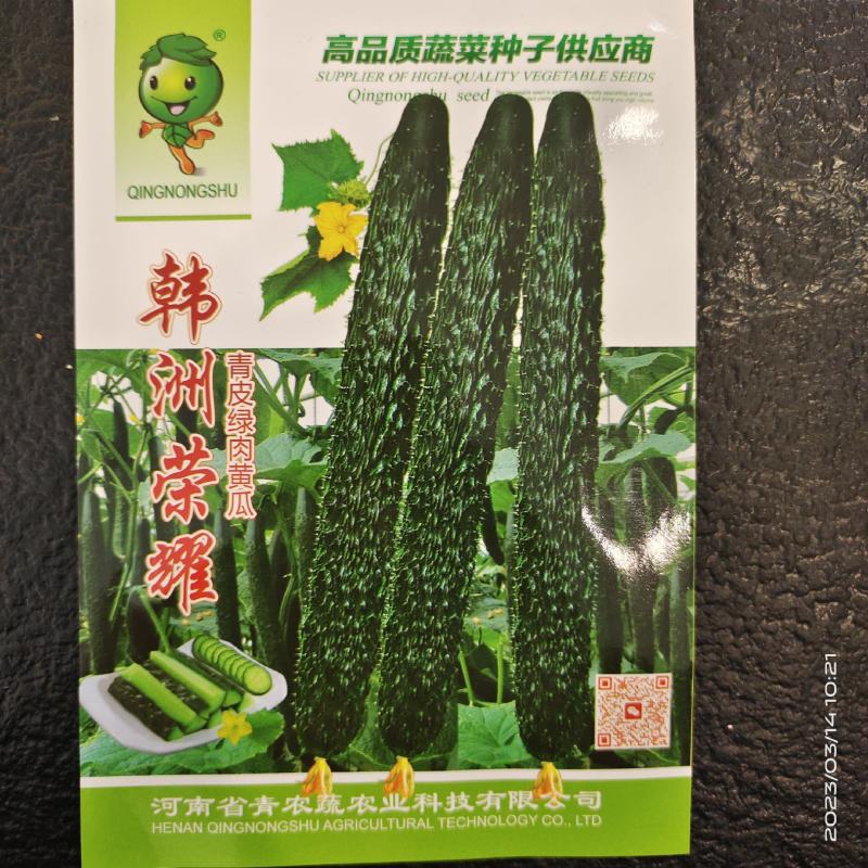 韩洲一品香水果黄瓜种子【】早熟抗病能力