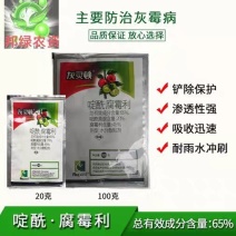 灰灵顿啶酰菌胺腐霉利西红柿蔬菜灰霉菌核病农药杀菌剂