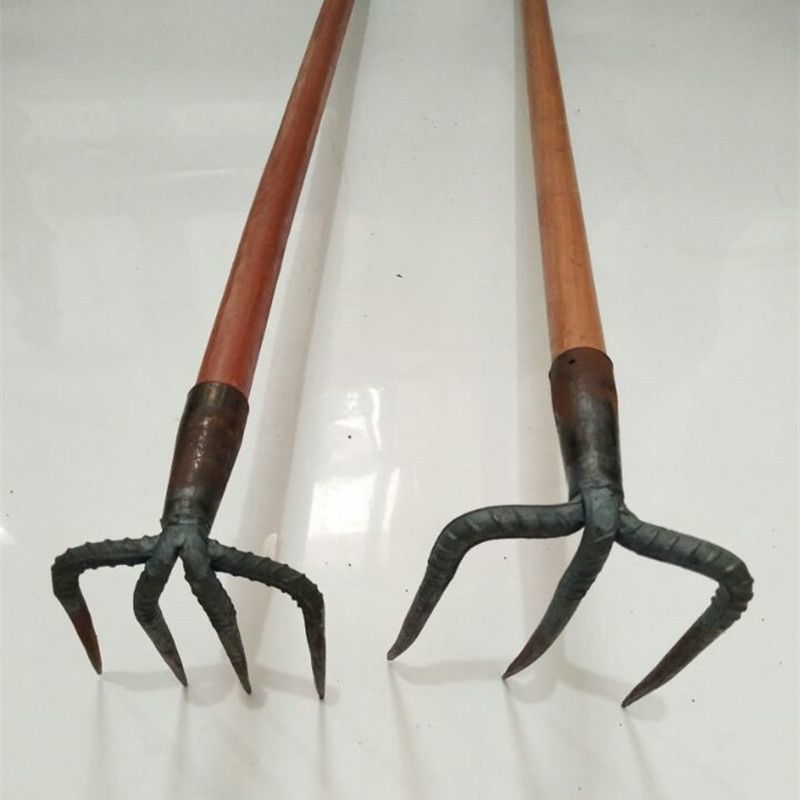 铁耙农用工具钢耙子抓钩钉耙三四齿耙松土耙翻土耙泥耙园耙