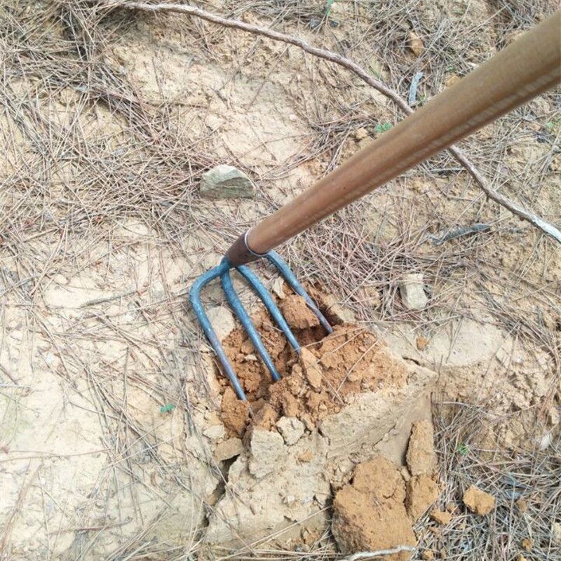 铁耙农用工具钢耙子抓钩钉耙三四齿耙松土耙翻土耙泥耙园耙