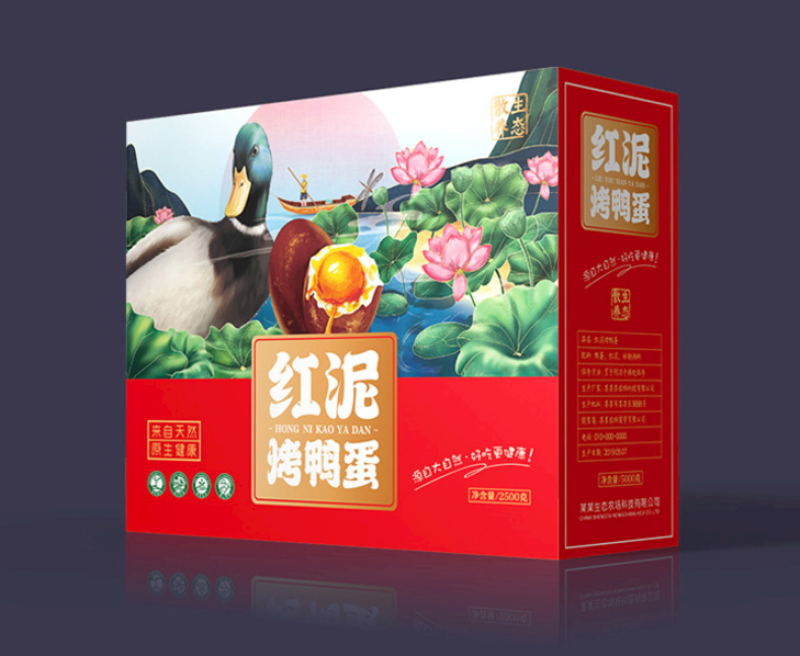 鸡蛋鸭蛋鹅蛋鹌鹑蛋包装盒礼盒标签不干胶卷标印刷