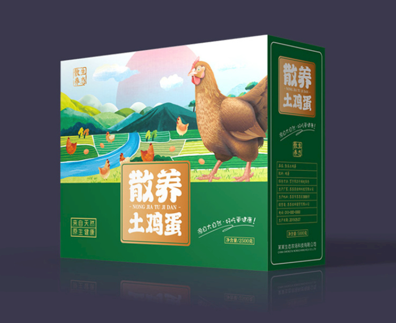 鸡蛋鸭蛋鹅蛋鹌鹑蛋包装盒礼盒标签不干胶卷标印刷